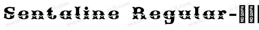 Sentaline Regular字体转换